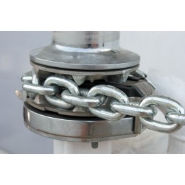 Anchor chaine in stainless steel calibrated