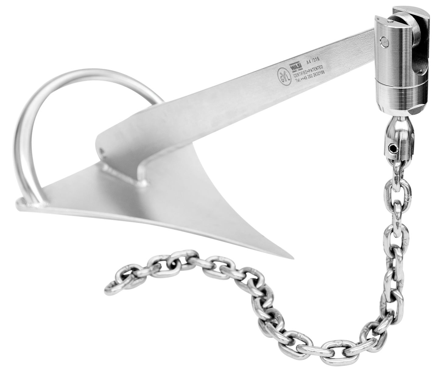 AISI 316L stainless steel bracket anchor